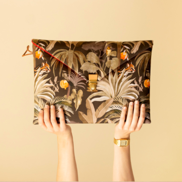 Maison Baluchon - Elegant, patterned carrying case for MacBook 15 & 16