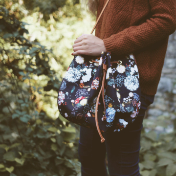 Maison Baluchon - Univers - Sac baluchon Floral N°02 - Made in France
