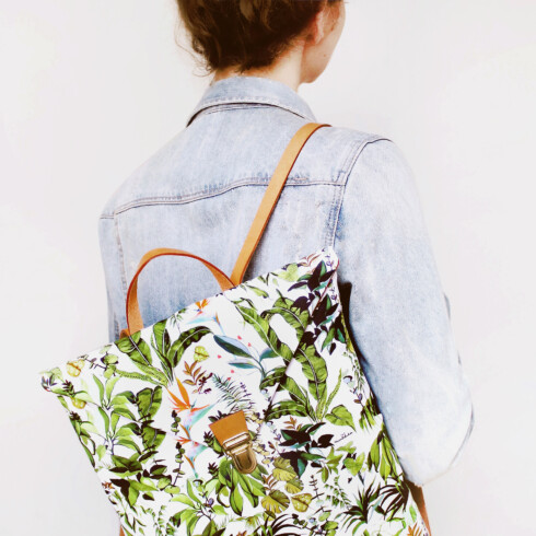 Universe - Vegetable Pattern Backpack