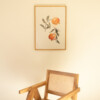 Maison Baluchon - Illustration format 50 x 70 cm Tropical N°17 Ecru