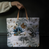 Tote bag - Large canvas bag for women - Mythe N°01 pattern