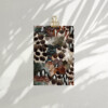 Sample of wall tapestry with wild feathers - Maison Baluchon