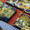 Zipped fabric clutches, evening clutches, handbags - Christian Lacroix collaboration collection