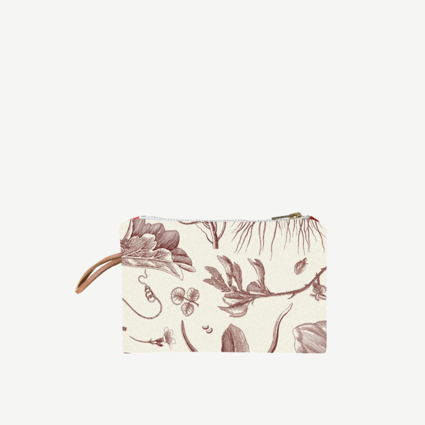 Maison Baluchon - Mini pochette zippée - Herbier du Roi Marine