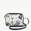Maison Baluchon - Crossbody bag - Herbier du Roi Blue and Dark Blue leather