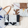 New: our Moderniste N°01 print is now available on our fashion pieces: handbags, zipped pouches, MacBook iPad covers - Maison Baluchon