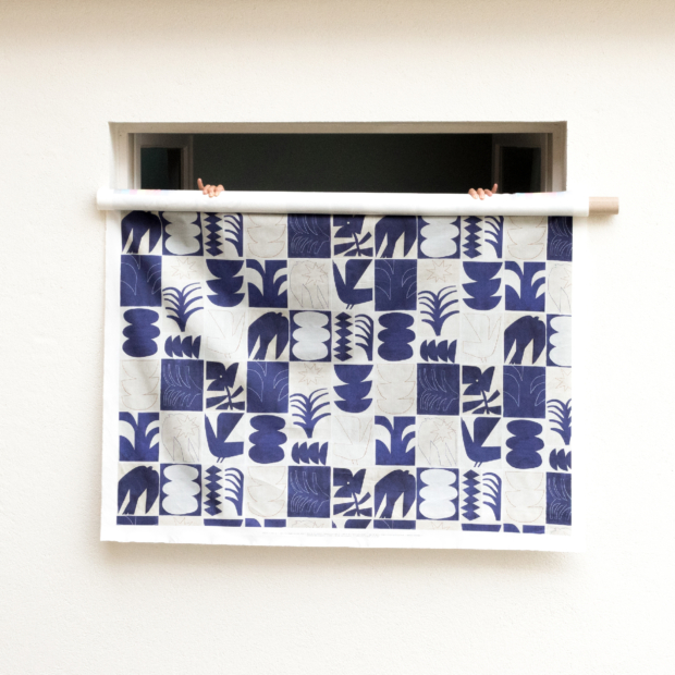 New patchwork print inspired by modernism