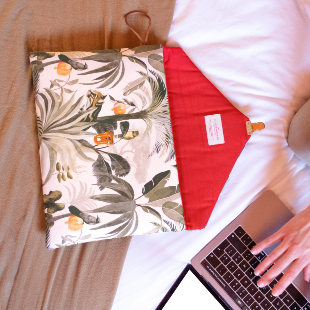 Maison Baluchon - Designer fabric laptop sleeve