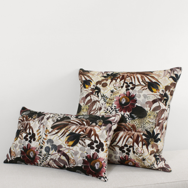 Inde Collection Cushion - Sizes 50 x 50 cm and 50 x 30 cm