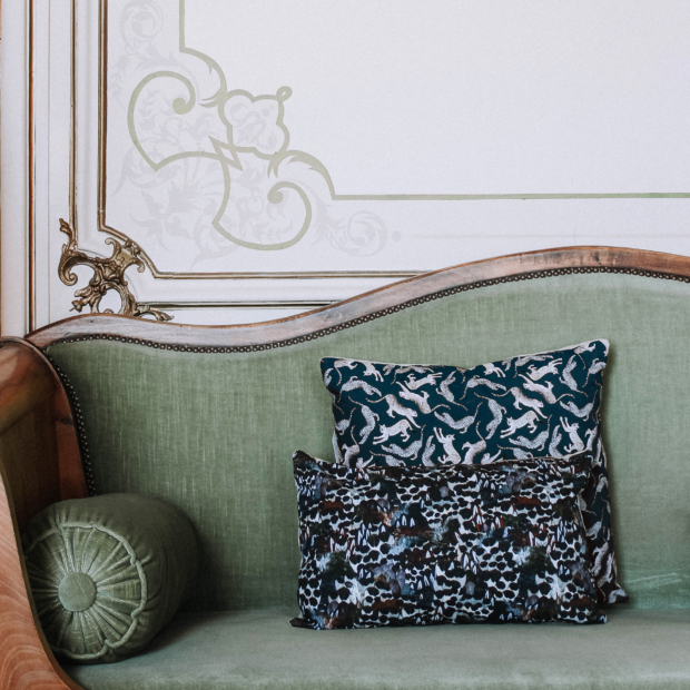Maison Baluchon - Our cushions add a touch of pattern to your interor design