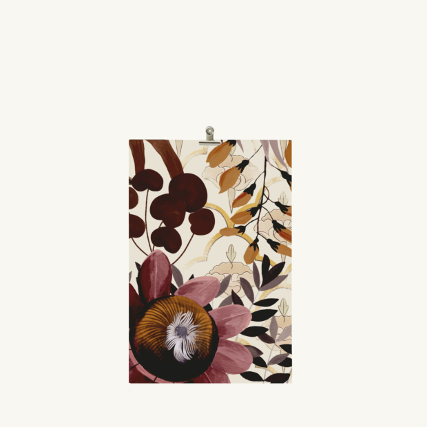 Maison Baluchon - Non-woven wallpaper sample - Inde N°03 pattern