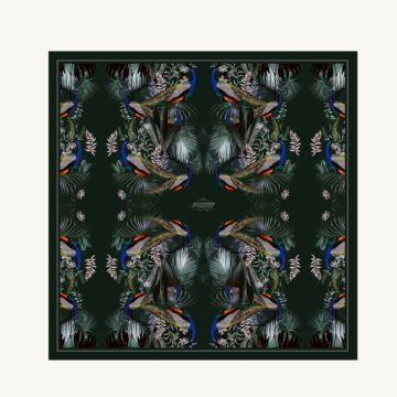 Maison Baluchon - Foulard 63 x 63 cm - Jungle N°17