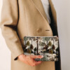 Maison Baluchon - Large zipped pocket with Forêt N°24 motif