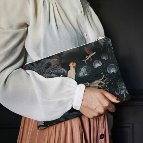 Maison Baluchon - Grande pochette imprimé Mythe N°02 cadeau français