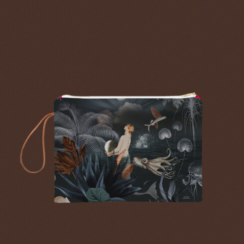 Maison Baluchon - Grande pochette féminin sacré confection locale