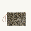 Maison Baluchon - Large zippered pouch - Sauvage N°21 Beige