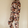 Ensemble de pyjama haut de gamme en coton imprimé floral