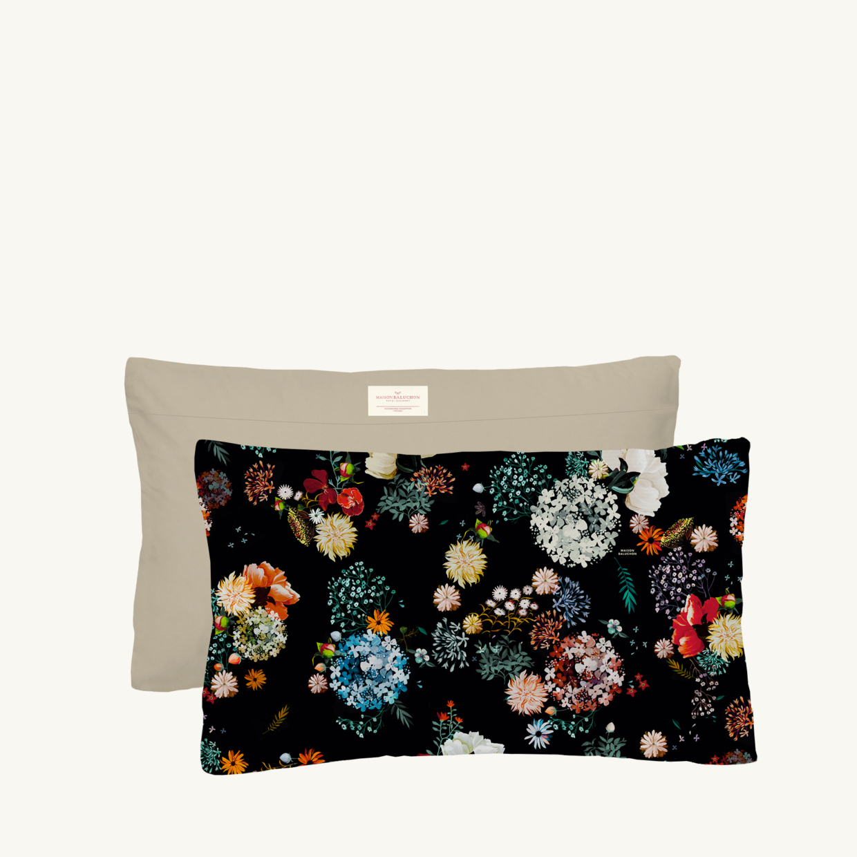 Maison Baluchon - Coussin 50 x 30 cm - Floral N°02