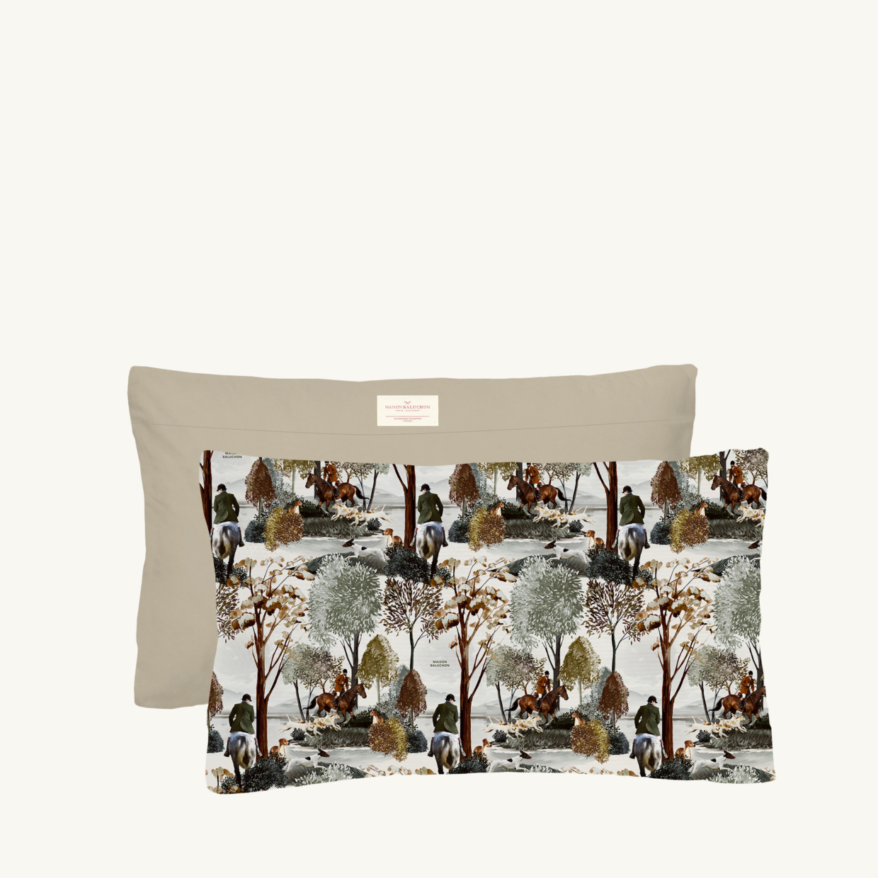 Maison Baluchon - Coussin 50 x 30 cm - Forêt N°24