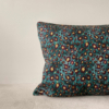 Sauvage N°21 cushion, blue leopard print