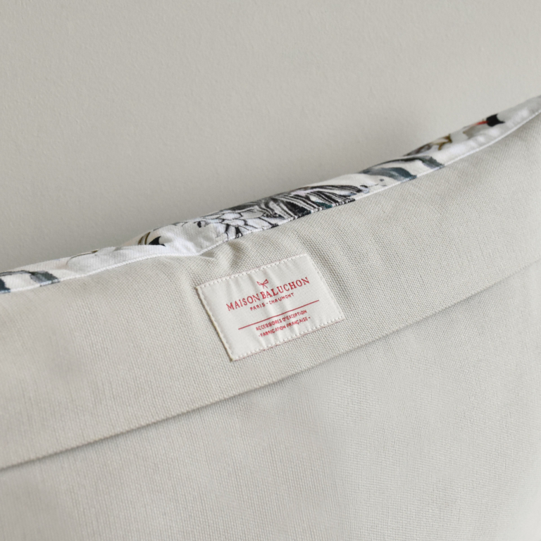 Our cushions are handmade for French craftsmen