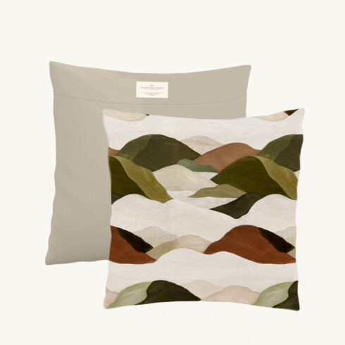 Cushion 50 x 50 cm motif Graphique N°19 - Maison Baluchon