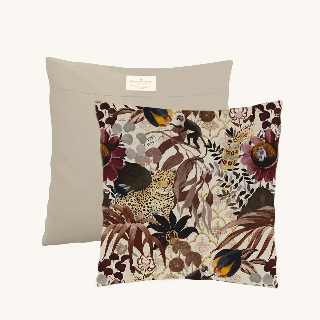 Maison Baluchon - Cushion 50 x 50 cm - Inde N°01