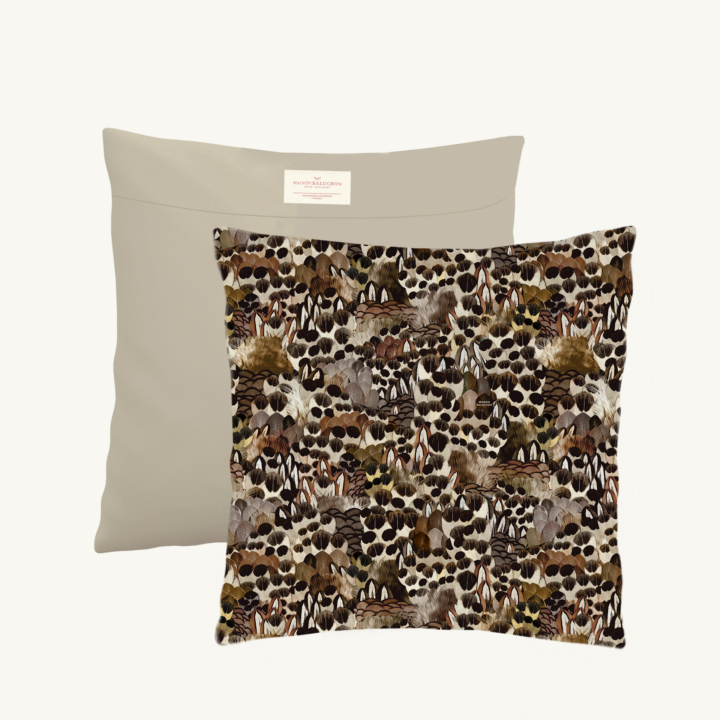 Maison Baluchon - Coussin 50 x 50 cm - Sauvage N°25