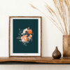 Maison Baluchon - Illustration Florale