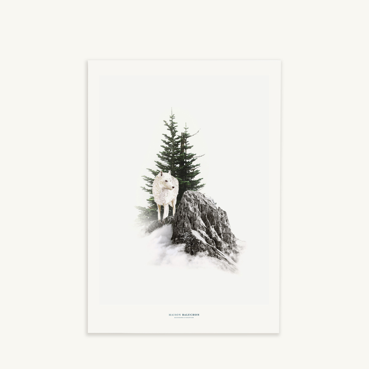 Maison Baluchon - Illustration A4 size - Forêt N°23
