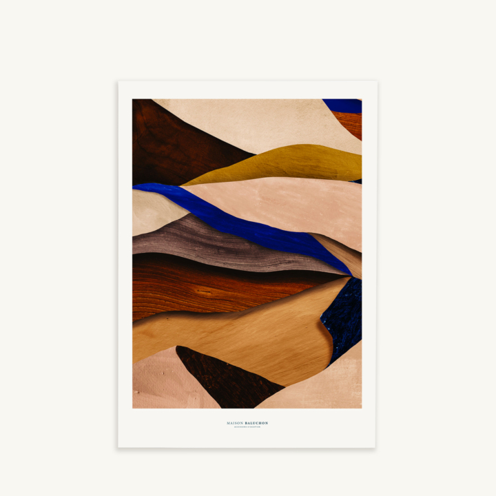 Maison Baluchon - Illustration A4 size - Graphique N°13