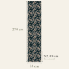 Racord pattern for a wallpaper strip - Motif Félin N°01