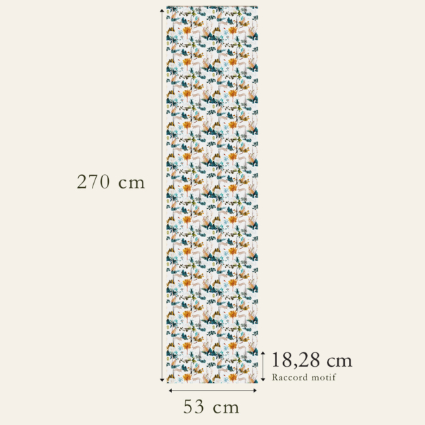 Wallpaper pattern connection - Motif Forêt N°19