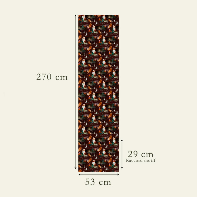 Wallpaper pattern connection - Motif Forêt N°21
