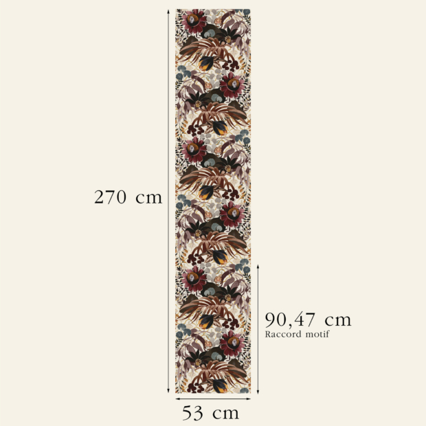 Wallpaper pattern connection - Motif Inde N°03
