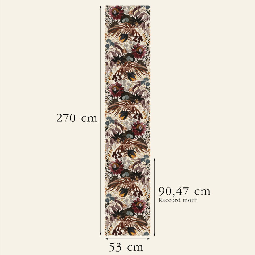 Maison Baluchon - Inde N°03 pattern wallpaper match