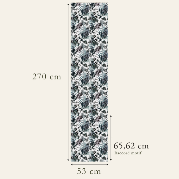 Wallpaper pattern connection - Motif Jungle N°18