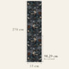 Mythe N°02 pattern wallpaper fitting