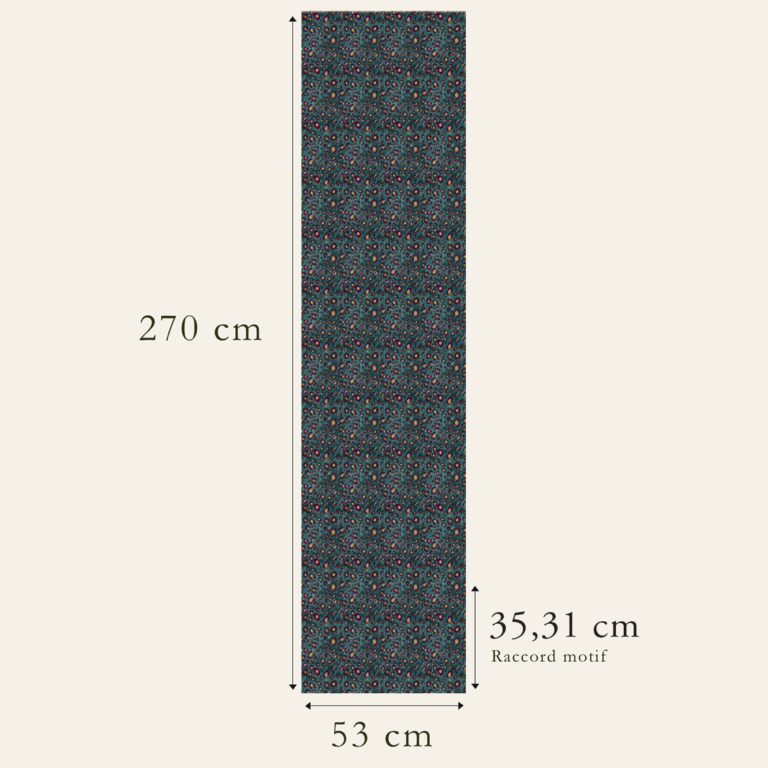 Raccord papier peint du motif Sauvage N°21 Raccord papier peint du motif Sauvage N°21