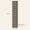 Maison Baluchon - Raccord papier peint du motif Sauvage N°21 beige