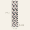 Maison Baluchon - Raccord papier peint du motif Tropical N°12