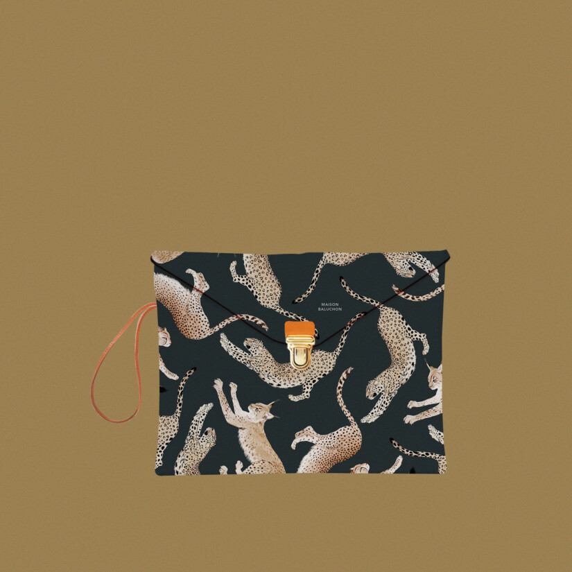 Maison Baluchon - Housse tablette mini imprimé animal pour Noël