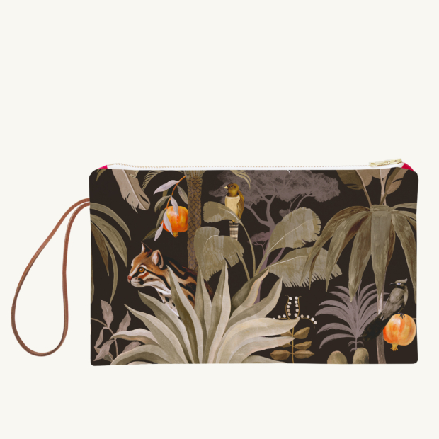 Long pouch Tropical N°17 - Bronze