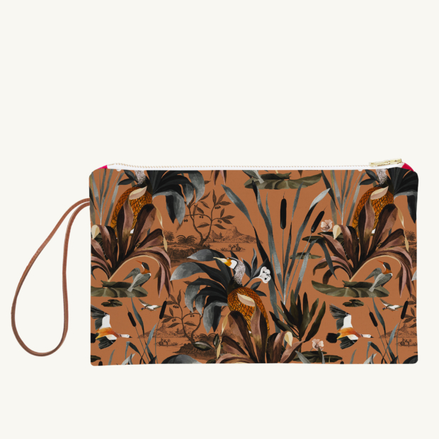 Long pouch Sauvage N°26 - Terracotta