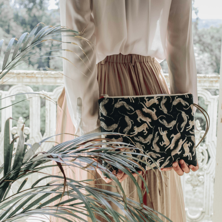 Maxi pochette zippée fabriqué en France Maxi pochette zippée fabriqué en France