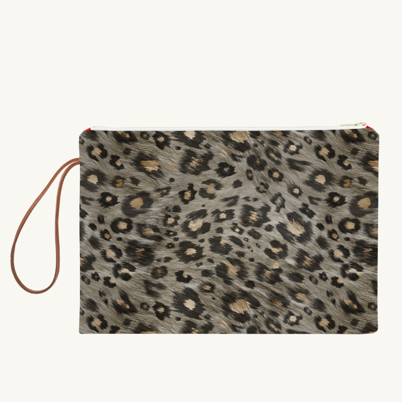 Maxi pochette Sauvage N°21 - Beige sur-mesure par Maison Baluchon