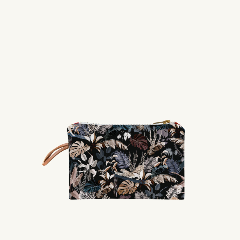 Mini pouch Jungle N°19 custom-made by Maison Baluchon