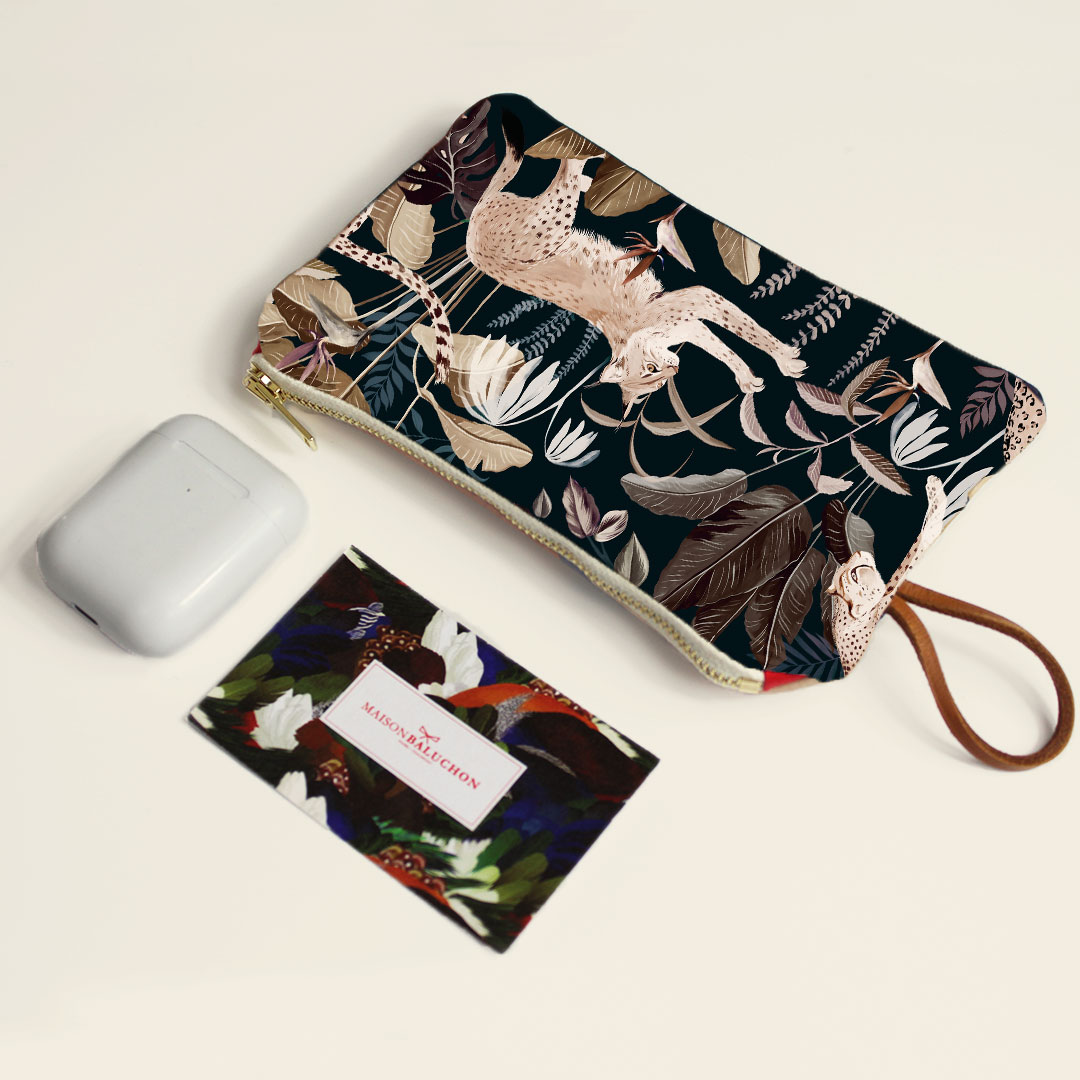 Mini Jungle N°22 pouch to store your everyday items