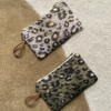 Animal atmosphere with our mini pouches with Sauvage N°21 pattern