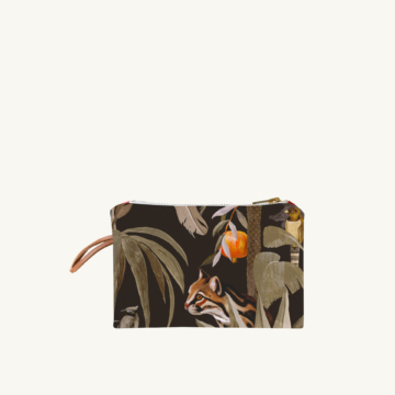 Maison Baluchon - Mini pochette zippée - Tropical N°17 Bronze